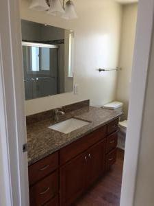 bathroom after